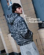 Mertra Glitch Hood (Dark Grey) - Image 3
