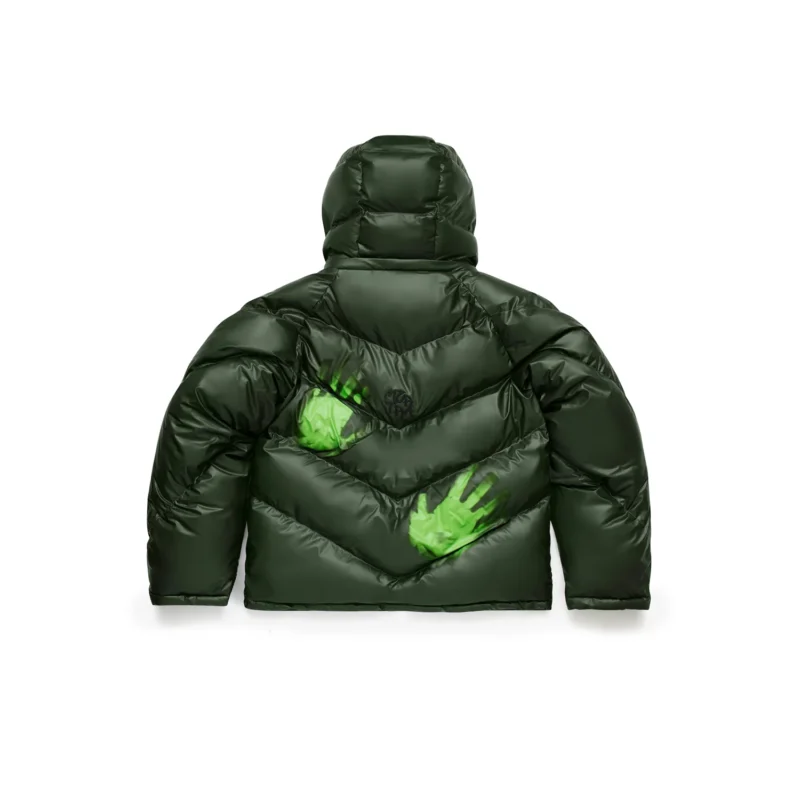 Mertra Heat Reactive Puffer Back Design – Reflective Streetwear Outerwear