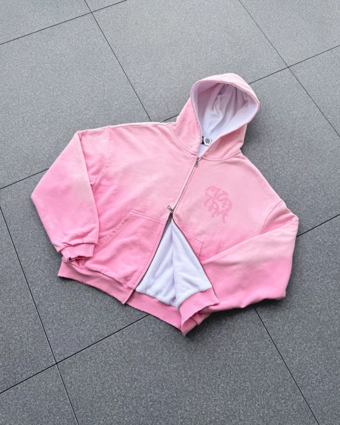 Mertra Fleece Lined Hood (Pink) - Image 1