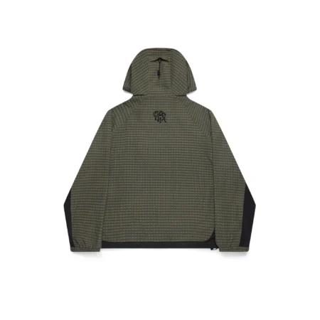Mertra Asymmetrical Plaid Softshell Jacket