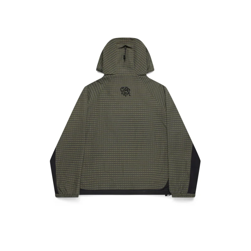 Mertra Asymmetrical Plaid Softshell Jacket