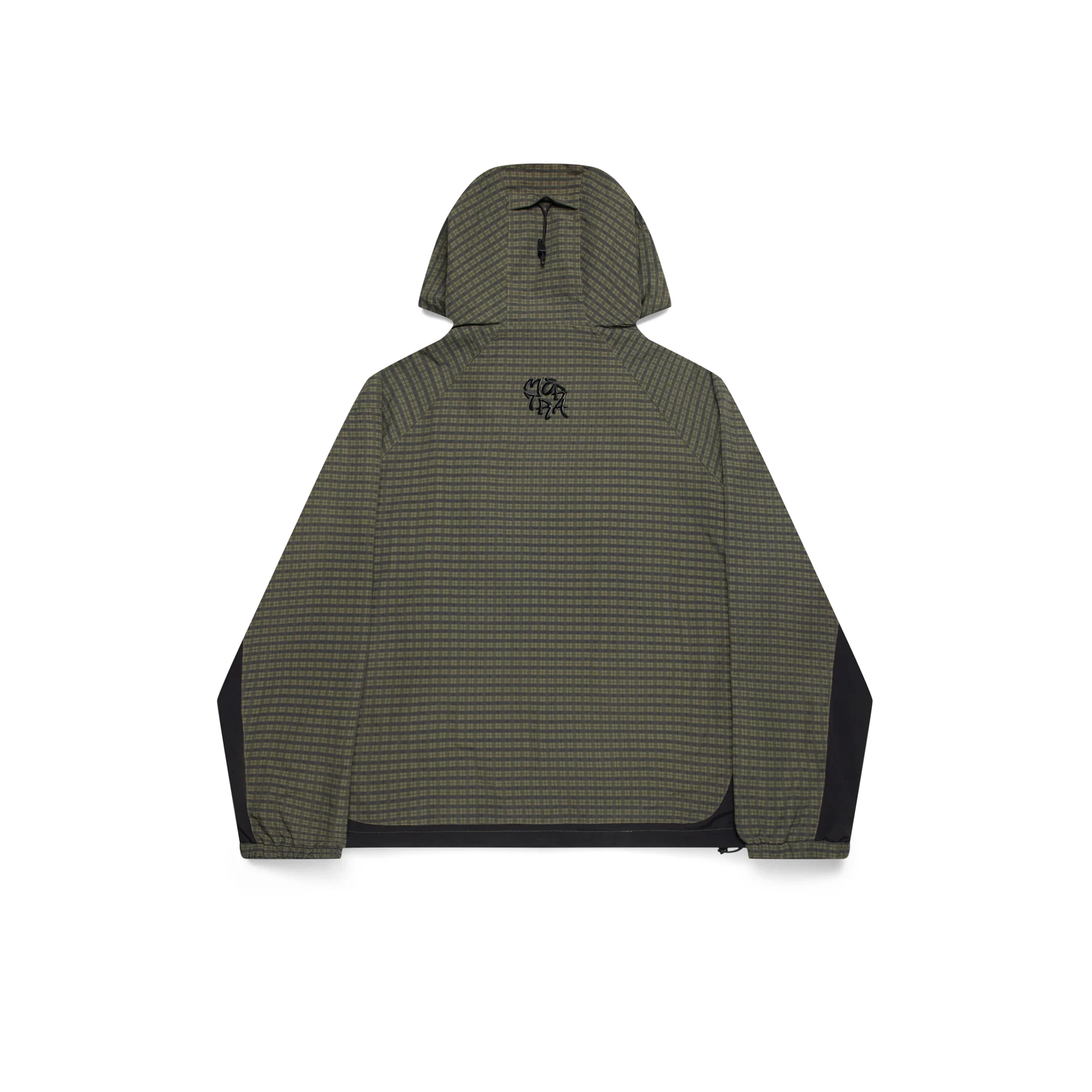 asymplaid Mertra Asymmetrical Plaid Softshell Jacket
