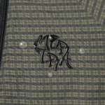 Mertra Asymmetrical Plaid Softshell Jacket