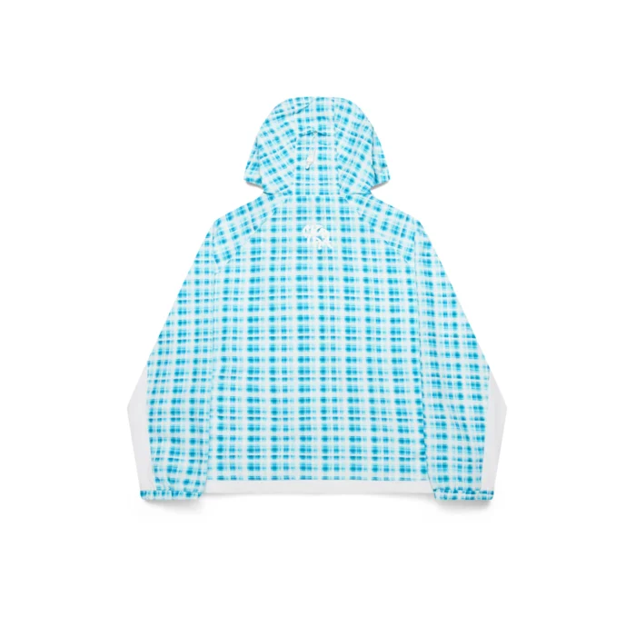 Mertra Asymmetrical Plaid Softshell Jacket