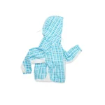 Mertra Asymmetrical Plaid Softshell Jacket