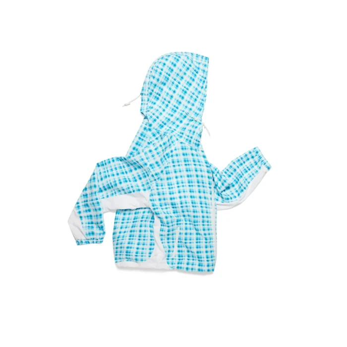 Mertra Asymmetrical Plaid Softshell Jacket