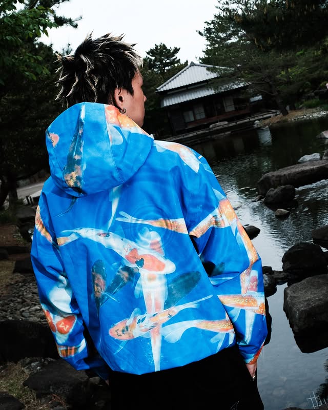 Mertra Koi Fish Jacket 3 Mertra Koi Fish Jacket - Image 5
