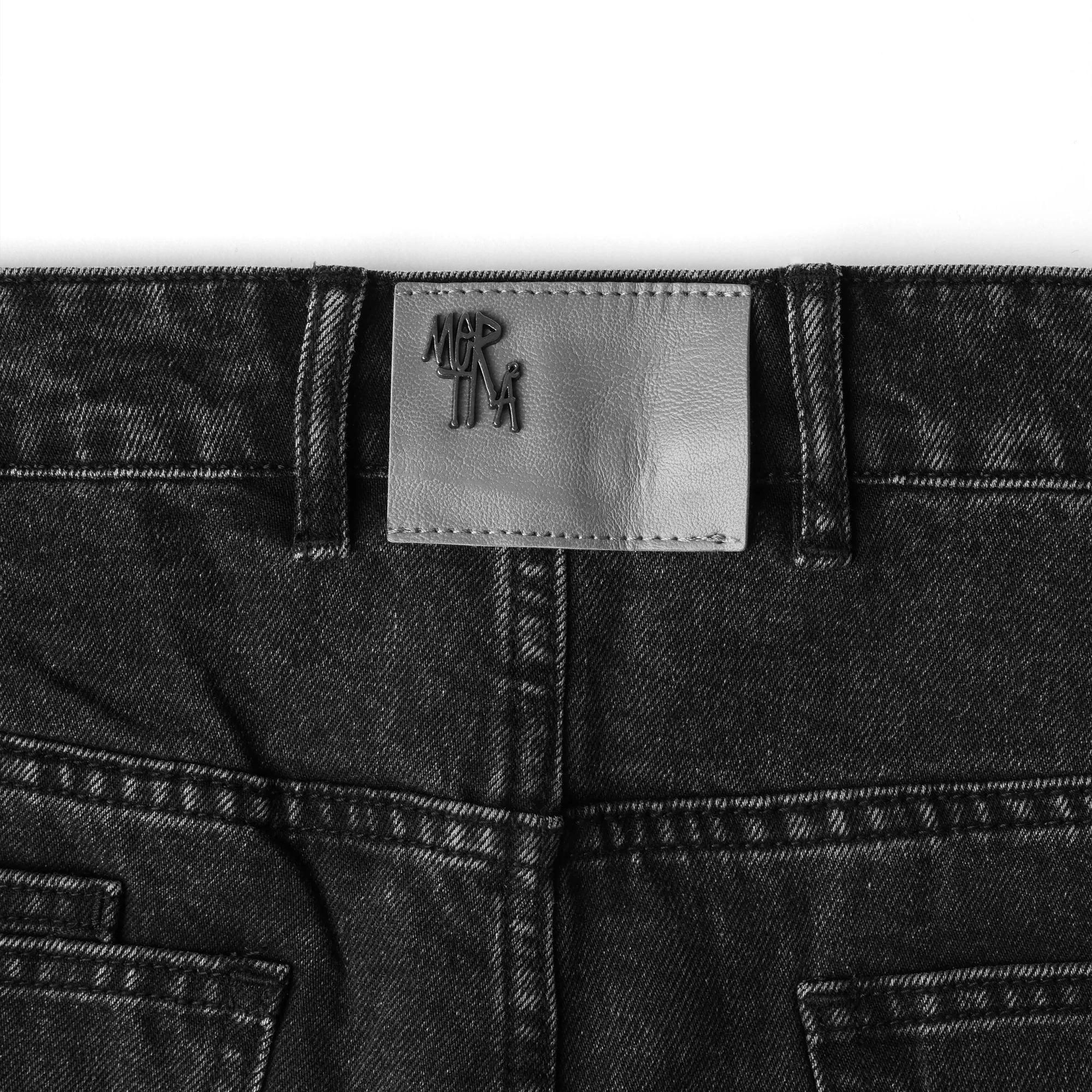 Arc Jorts (Vintage Black) 6 Mertra Arc Jorts (Vintage Black) - Image 6