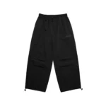 Mertra Baggies Black – Men’s utility cargo pants with toggle fit
