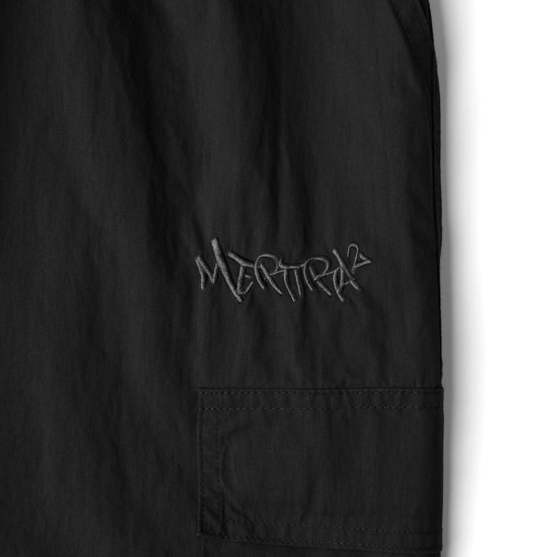 Baggies (Black) 4 Mertra utility cargo pants black – pre-washed, pre-shrunk design