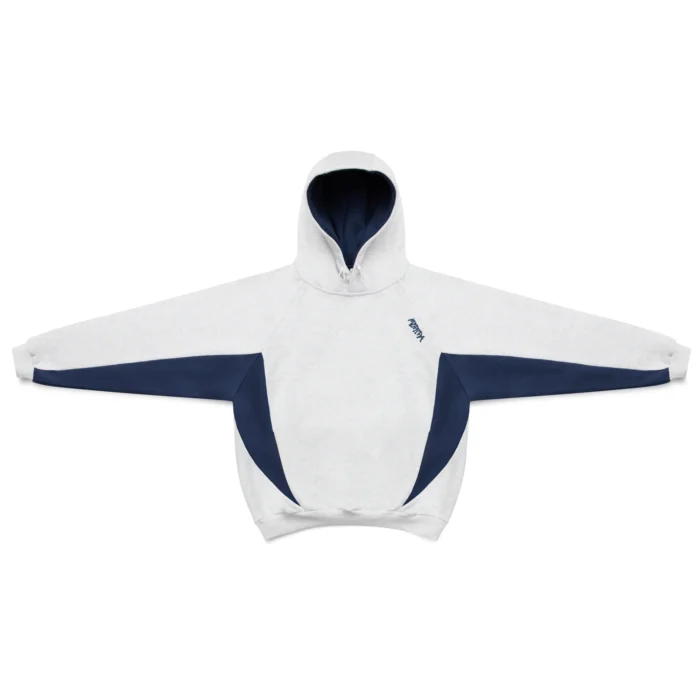 Mertra Bigstep Hood Grey Navy – oversized streetwear hoodie
