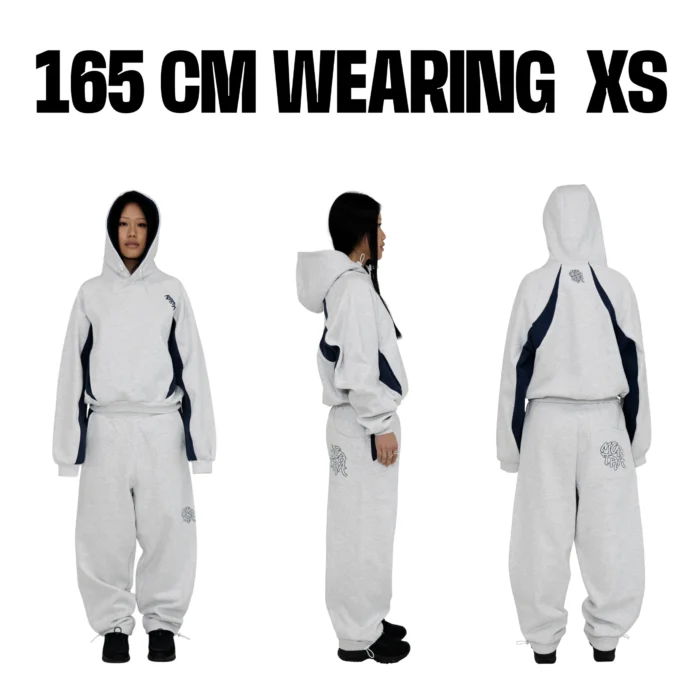 Premium oversized Mertra hoodie with soft brushed lining