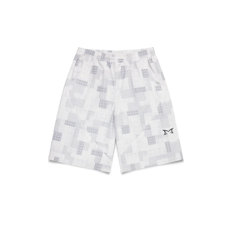 Mertra Patchwork Plaid Short