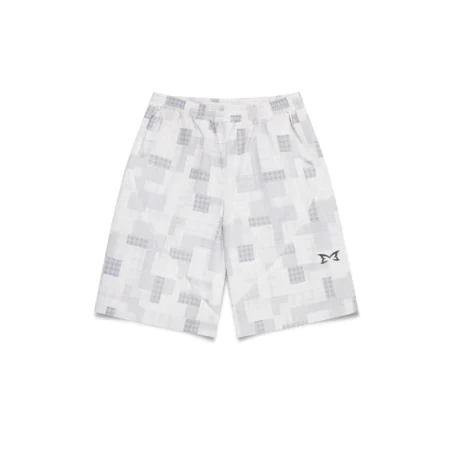 Mertra Patchwork Plaid Short