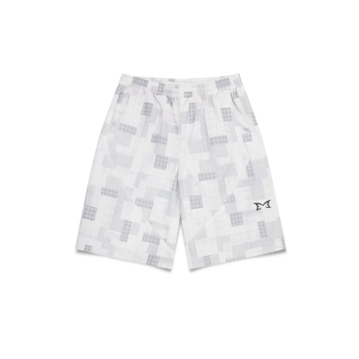 Mertra Patchwork Plaid Short