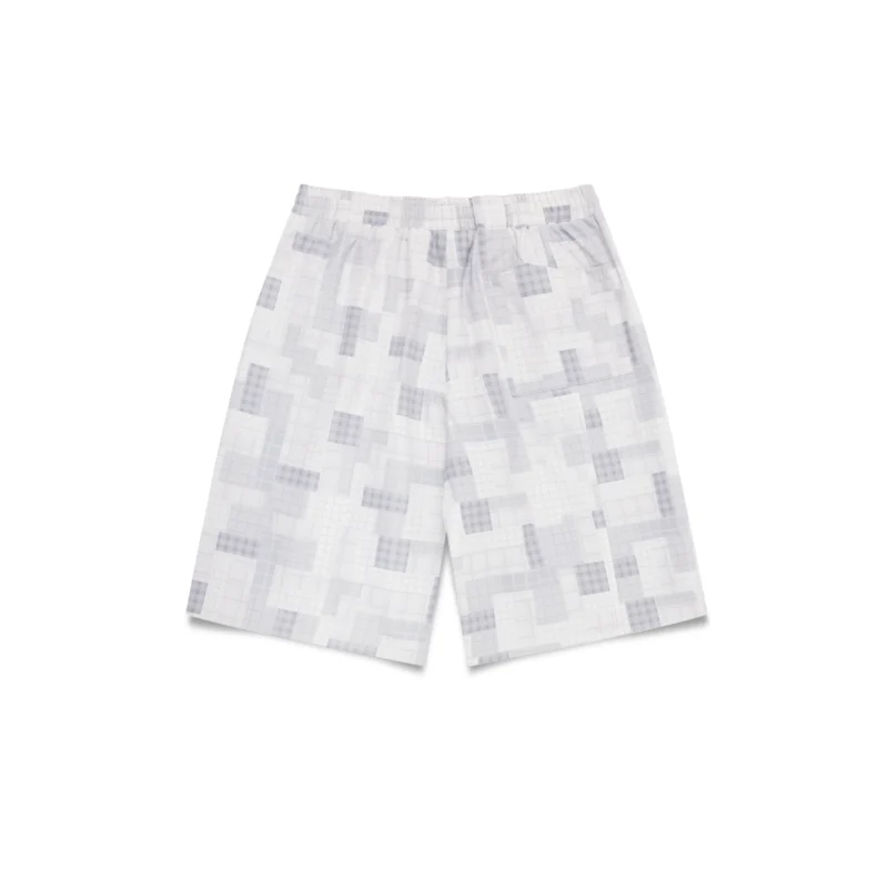 Mertra Patchwork Plaid Short