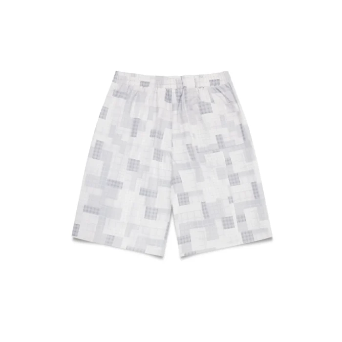 Mertra Patchwork Plaid Short