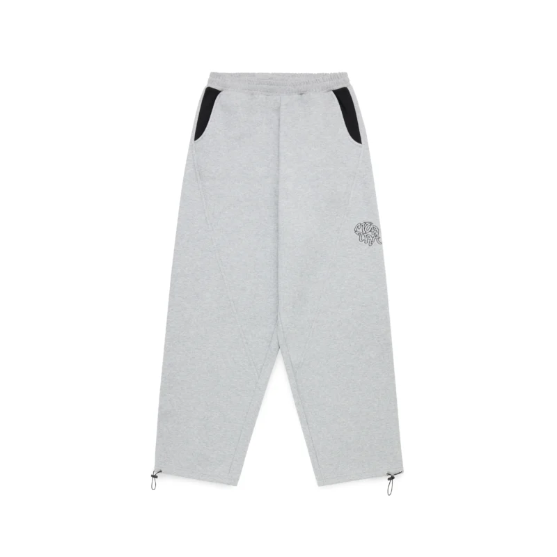 Mertra Bigstep Joggers Grey Black – premium heavyweight streetwear pants