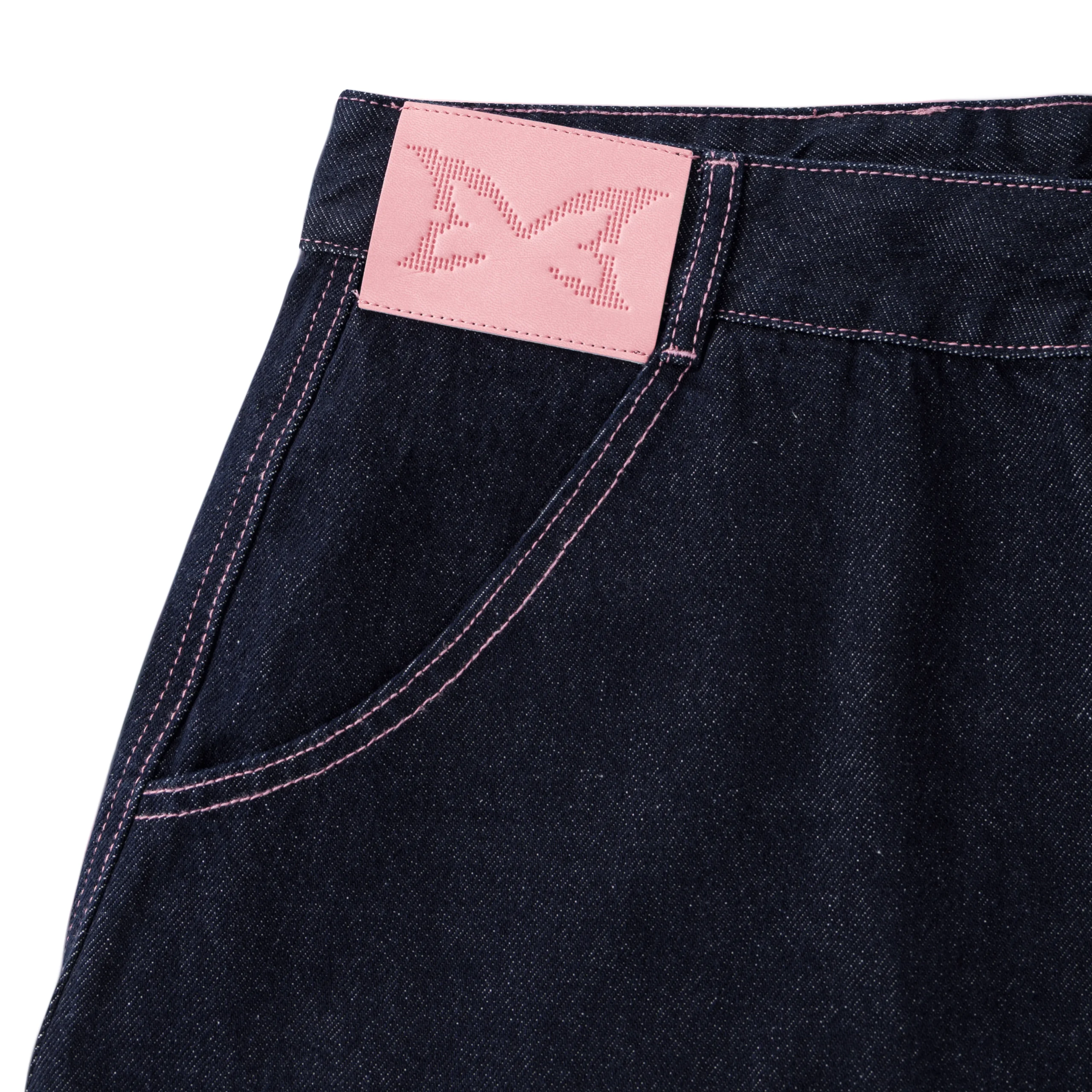 Mertra Reverse Bigstep Denim4 Mertra Reverse Bigstep Denim – premium raw denim baggy jeans by Mertra