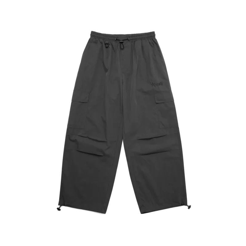 Mertra Baggies Charcoal – Men’s Utility Cargo Pants with Toggle Fit