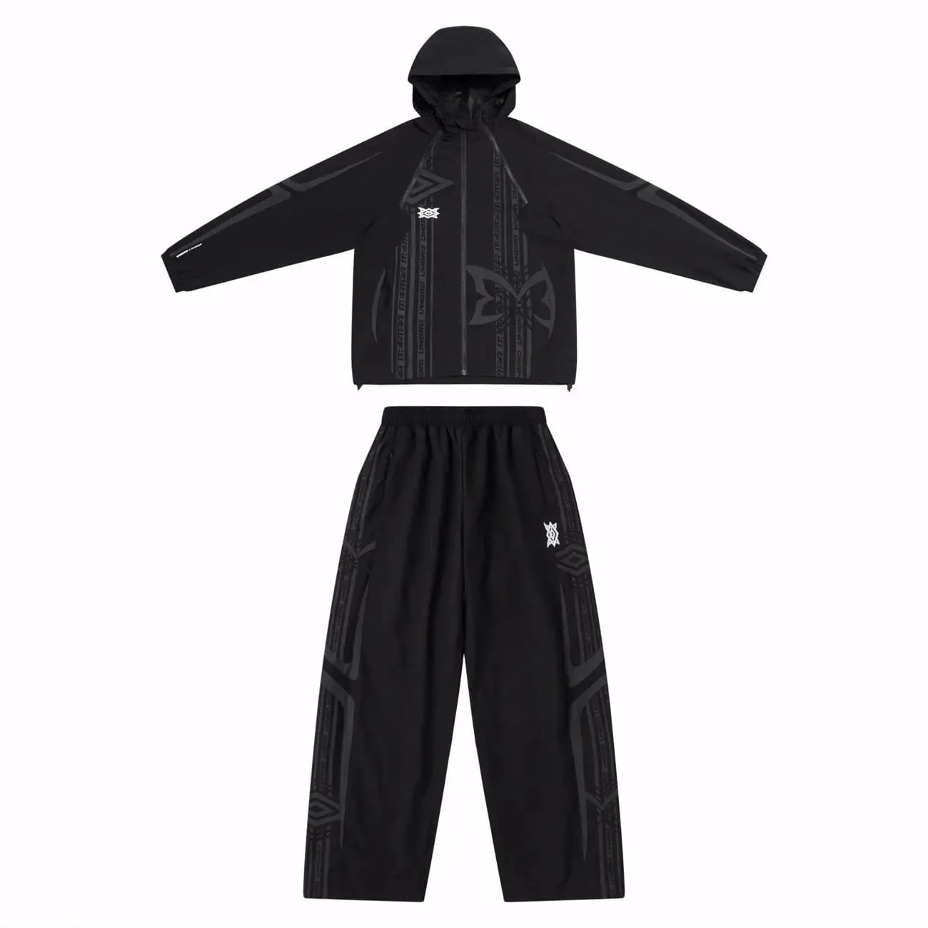 mertra-umbro-reflective-technical-tracksuit-performance-streetwear2 Mertra x Umbro Reflective Technical Tracksuit Black